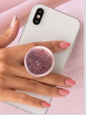 PopSockets Phone Grip with Expanding Kickstand Adhesive Grip Tidepool Rose Stars